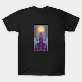 Mystical Goddess Tarot Card T-Shirt